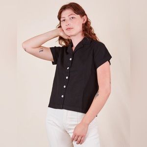 Big Bud Press Pantry Button-up - Black - Sz. XS